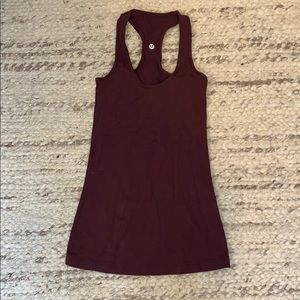 Lululemon Maroon Racerback Tank Top NWOT